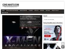 Tablet Screenshot of cine-matt.com